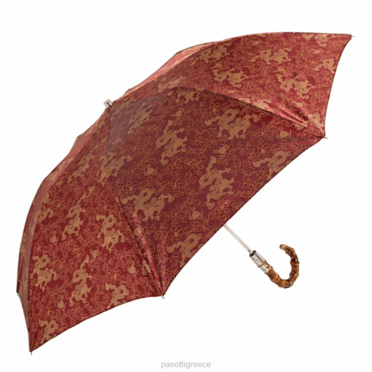 ομπρέλα | PASOTTI 64 51873-1 b - foldingumbrella draghi rosso 2N6B8175 άνδρες